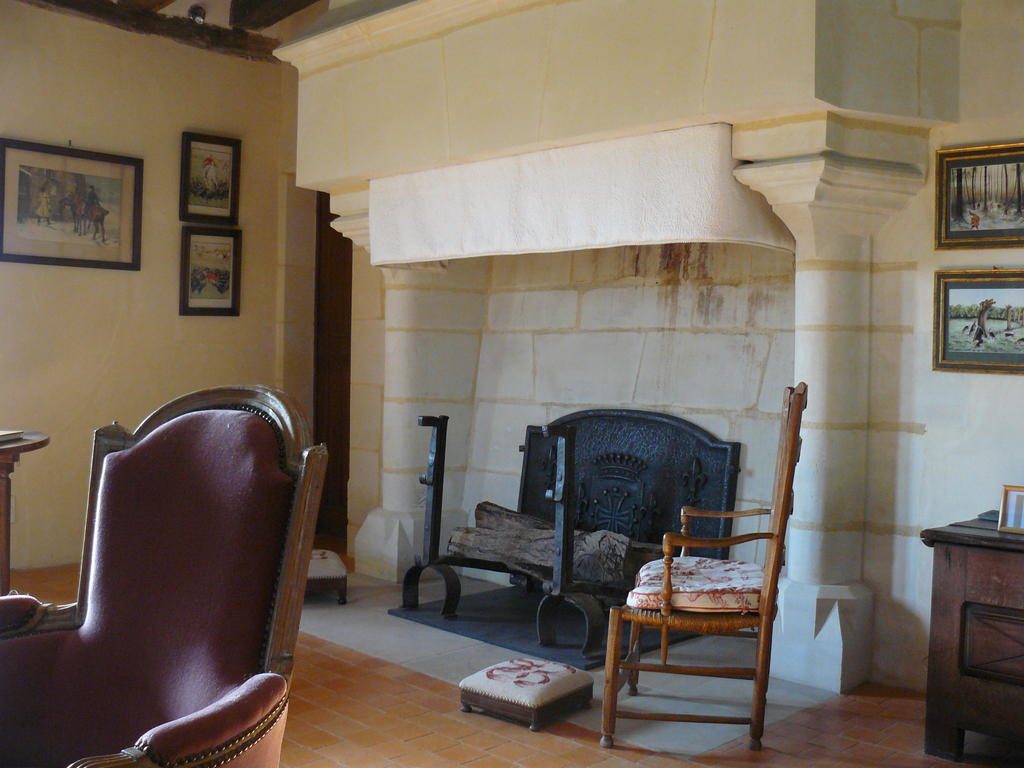 Manoir Du Bois Noblet Bed and Breakfast Louerre Δωμάτιο φωτογραφία